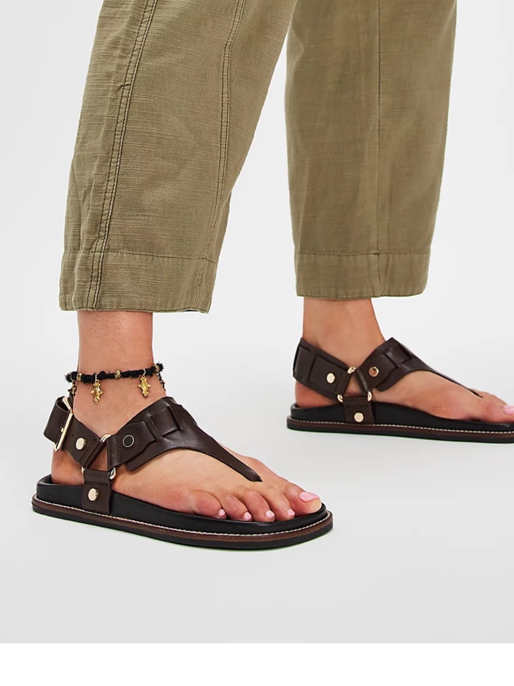 Free People Suri Square Toe Sandals